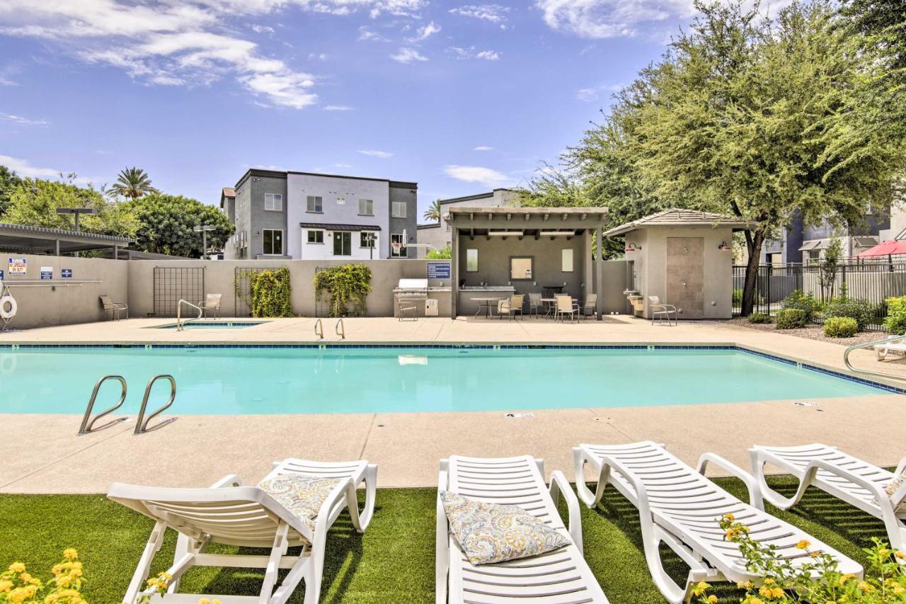 New-Build Chandler Townhome Pool And Hot Tub Access 외부 사진